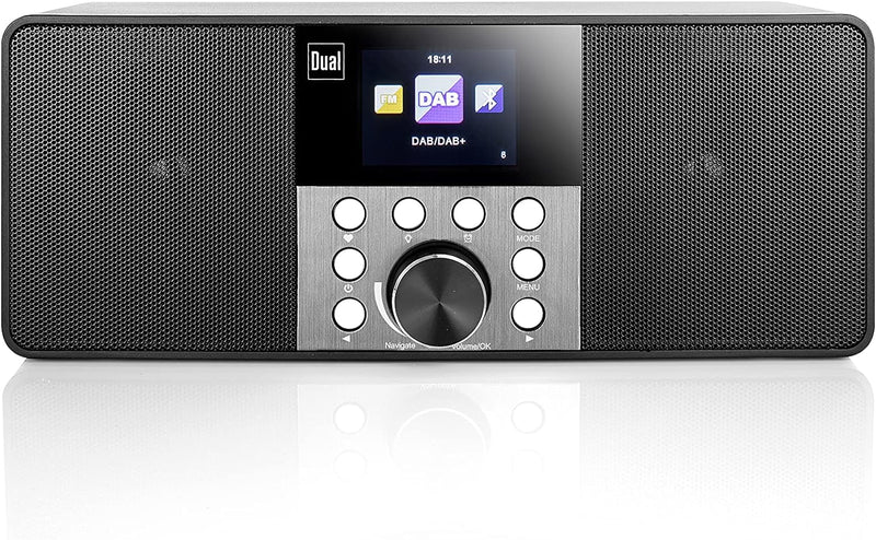 Dual CR 400 Smart Stereo-Radio mit Bluetooth Schwarz