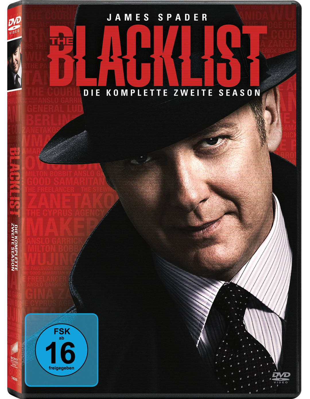 The Blacklist - Die komplette zweite Season - 5 Discs, DVD