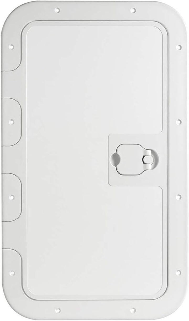 Osculati Kunststoff Inspektionsluke mit begehbarer Oberfläche - 350 x 600 mm Weiss, Weiss