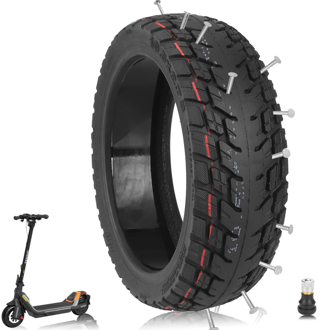 Ersatzräder für Segway Ninebot P65 P100S/SU Elektroroller, 10-Zoll-Selbstreparaturreifen, 10,5 * 2,7