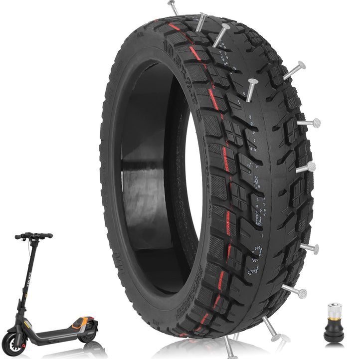 Ersatzräder für Segway Ninebot P65 P100S/SU Elektroroller, 10-Zoll-Selbstreparaturreifen, 10,5 * 2,7