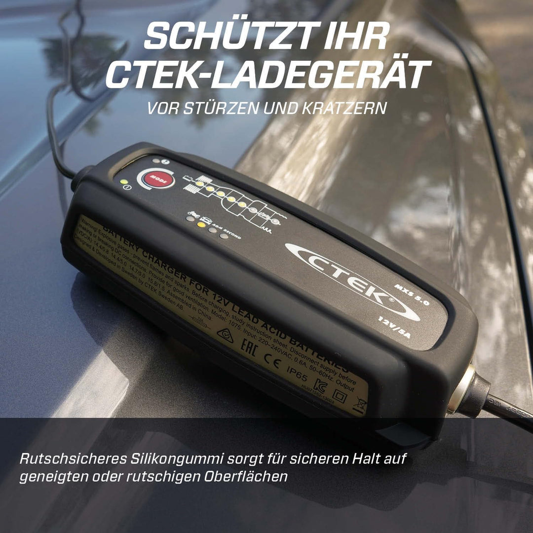 CTEK BUMPER 60, schützt CTEK-Ladegeräte vor Stürzen und Kratzern, kompatibel mit CTEK-Ladegeräten vo