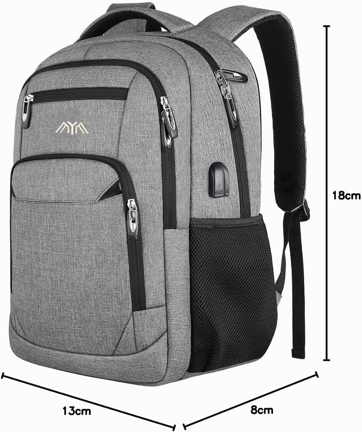 Rucksack Herren Damen Schulrucksack für 17.3 Zoll Laptop Rucksack Arbeit Wasserdicht Business Daypac