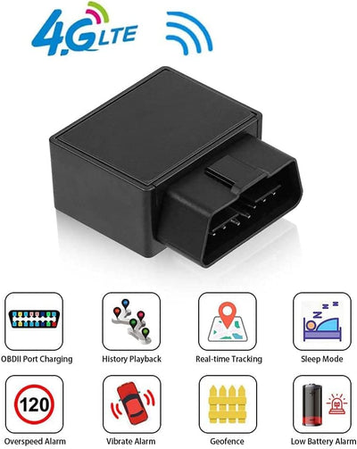 Winnes GPS Tracker 4G TK816 OBD2 GPS Tracker Echtzeit Geofence Mobiler Alarm Diebstahlalarm für Auto