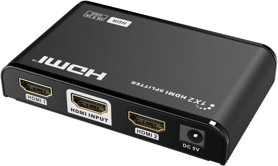 PremiumCord 4K HDMI 2.0 Splitter 1-2 Ports, Unterstützung UHD 4Kx2K / 60Hz, FULL HD, 3D, HDCP 2.2, C