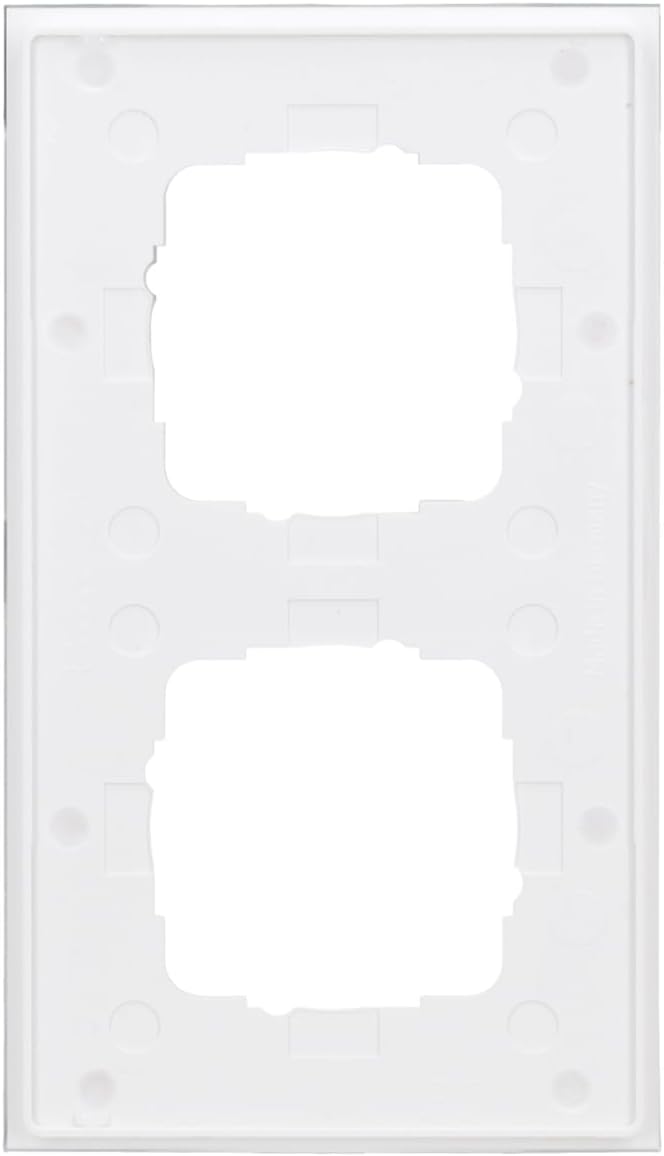 Gira 021212 021212 Rahmen 2-fach Esprit Glas, weiss Single, Single