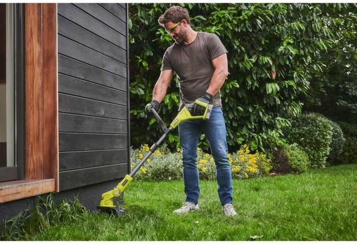 Ryobi Kantenschneider – 18 V OnePlus – 1 Akku Lithium Plus 2,5 Ah – 1 Schnellladegerät – 1 Kopf mit