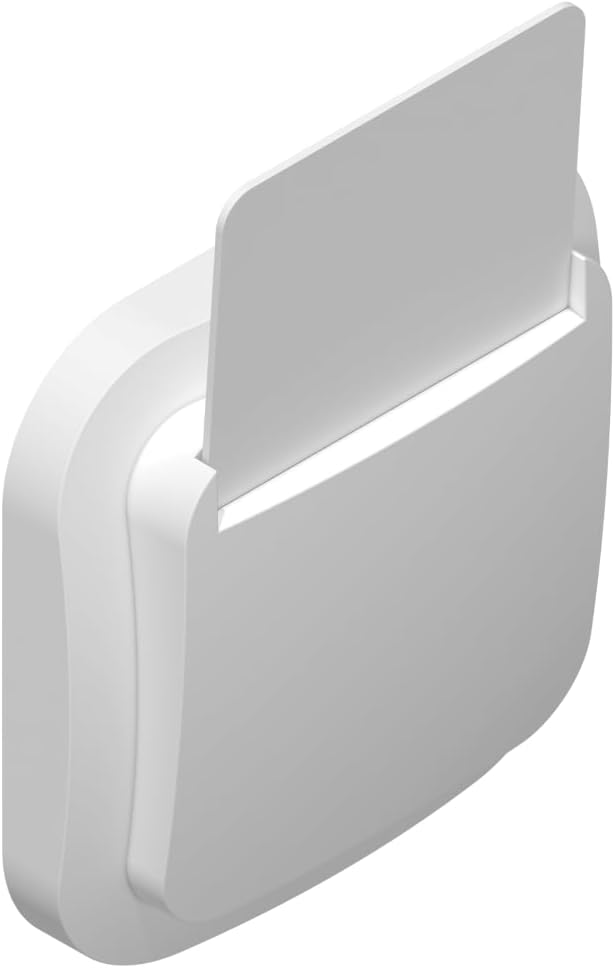 NodOn CCS-2-1-01 EnOcean Karten-Wandschalter, weiss, drahtlos, batterielos, ideal für Hotels, 10.3 x
