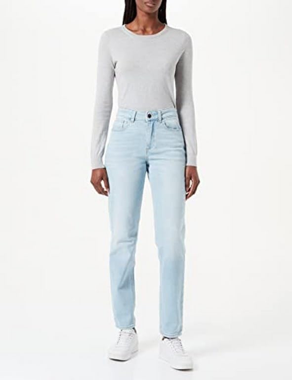 camel active Damen Jeans 27W / 32L Bleach Blue, 27W / 32L Bleach Blue