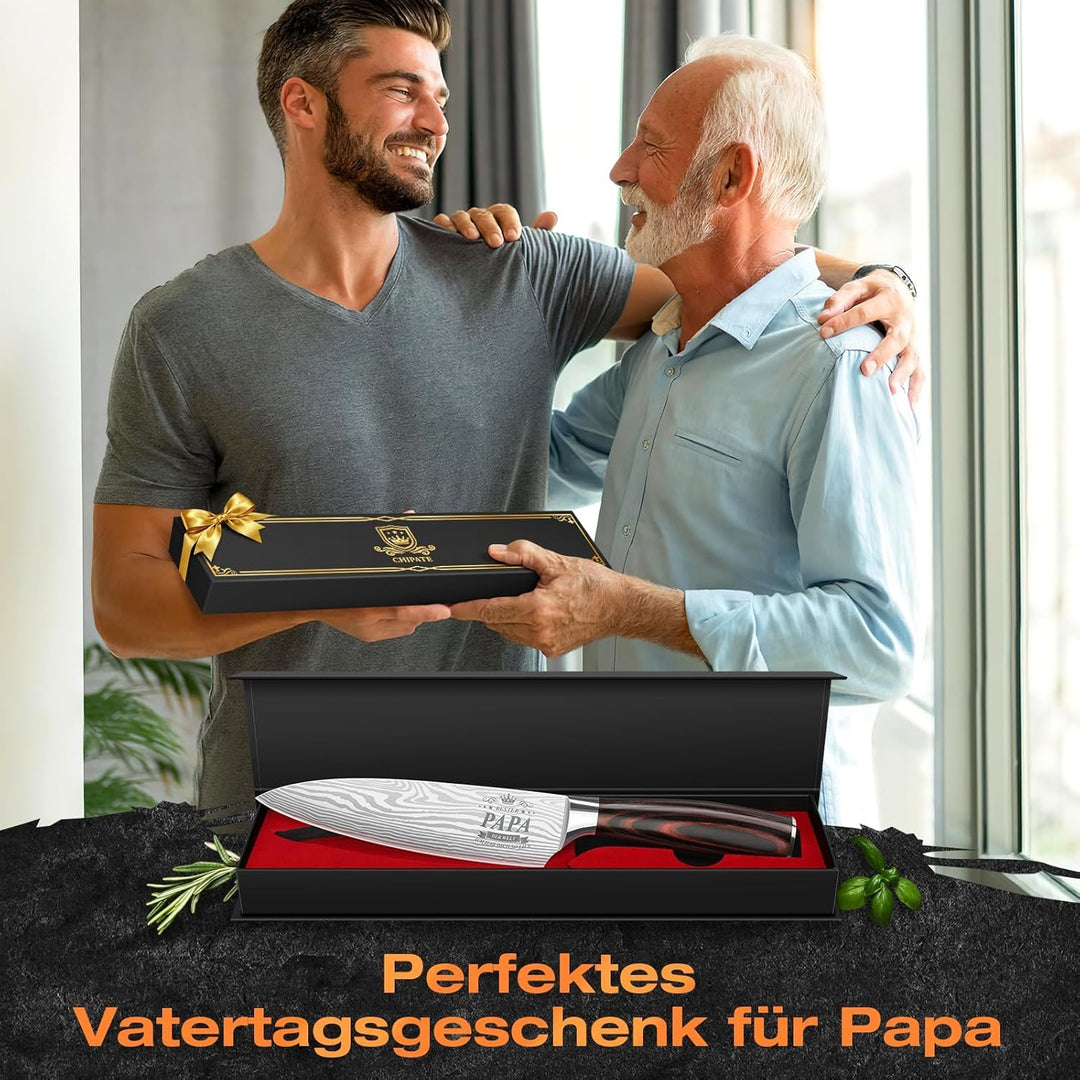 Chipate Vatertagsgeschenk für Papa, Küchenmesser Papa Geschenk, Geschenk Vatertag, Geschenke für Pap