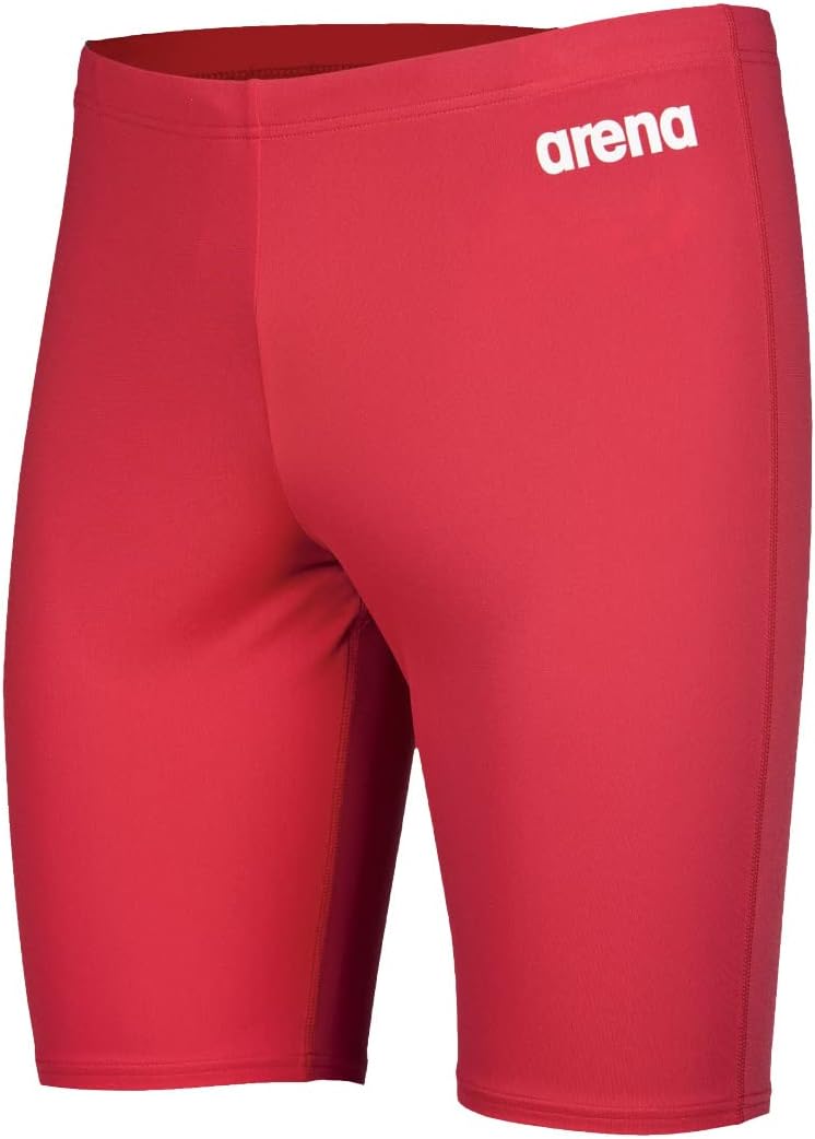 Arena Herren Swim Jammer Team-Badehose Solid 8 Red-white, 8 Red-white