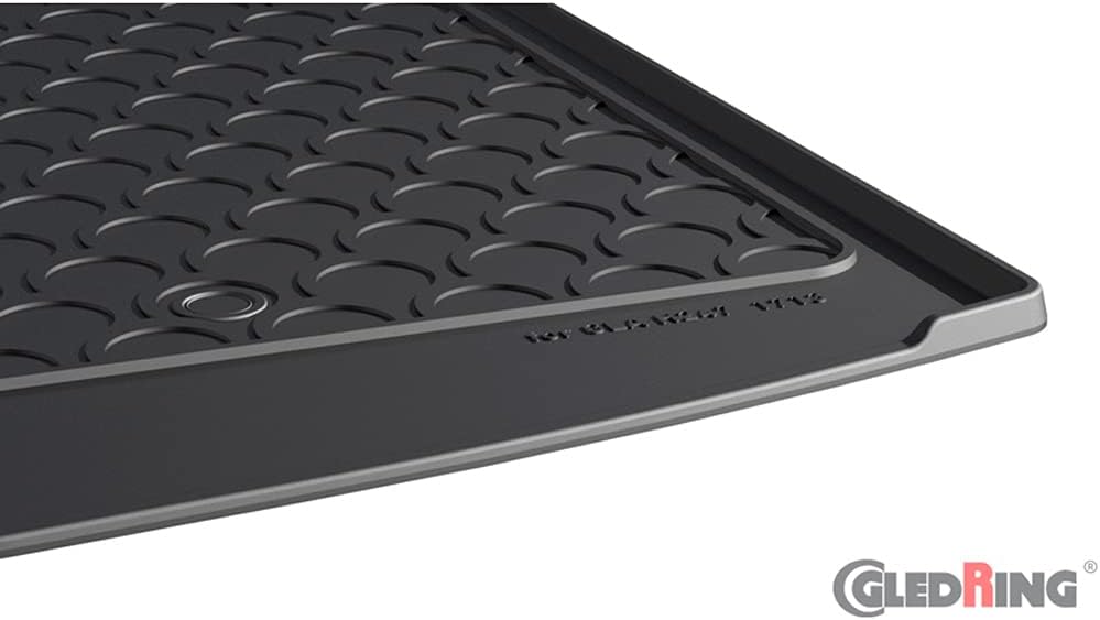 GLEDRING Rubbasol (Gummi) Kofferraumwanne kompatibel mit Mercedes GLA (H247) 2020- (Höhe variabele L