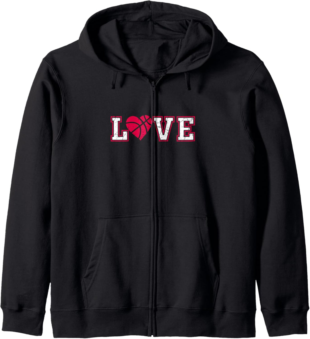 Schulsport Basketballspieler Basketball Mädchen Kapuzenjacke