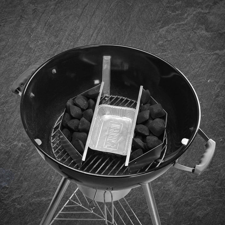 onlyfire Holzkohlekörbe Char-Basket, kohlekörbe für direkte und indirekte Hitze, kohleschale von Dur