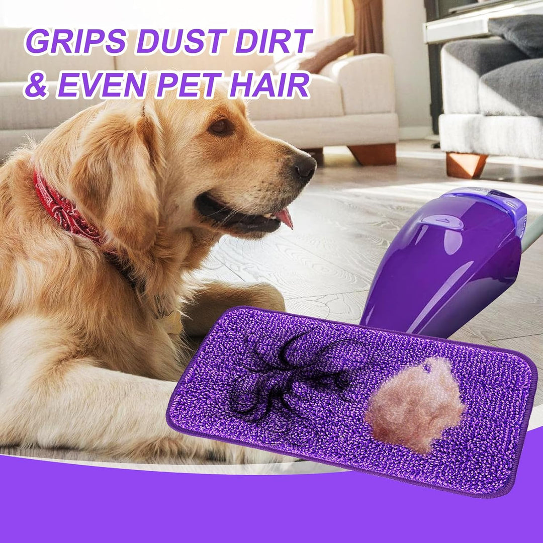 8 Stück für Swiffer Bodenwischer WetJet Nachfüller Set,30x14cm für Swiffer Wetjet Bodentücher Mop Mi
