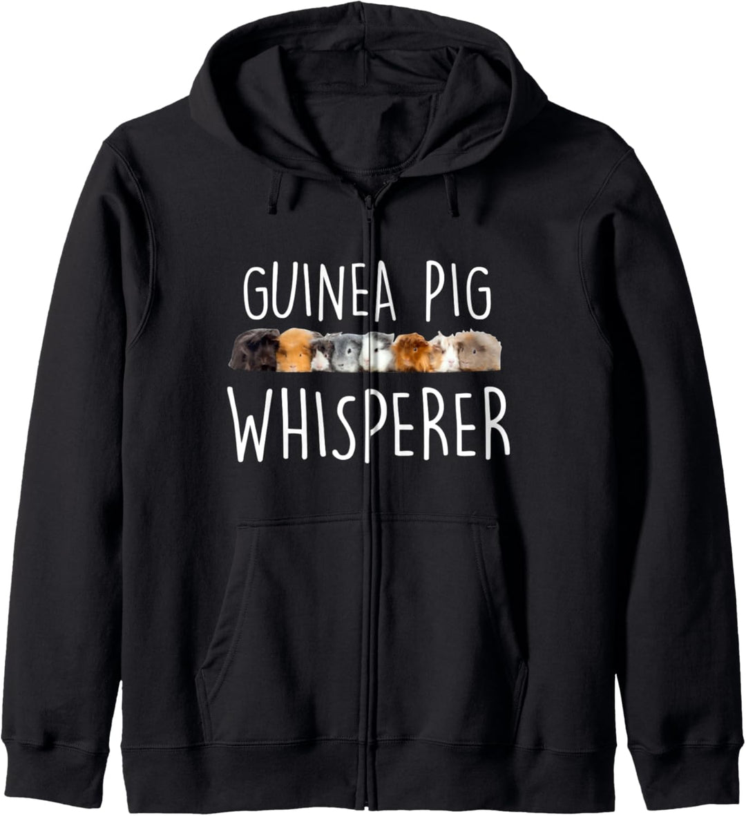 Meerschweinchenflüsterer Lustiges Meerschweinchen Diversity Kapuzenjacke