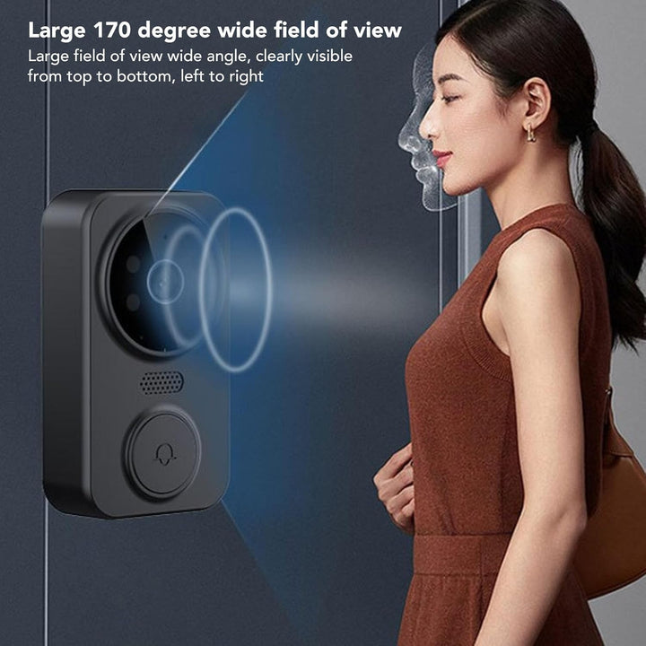 Video-Gegensprechanlage, Video-Türklingelkamera mit 4,3-Zoll-, Video-Türsprechanlage 8 MP HD-Kamera-
