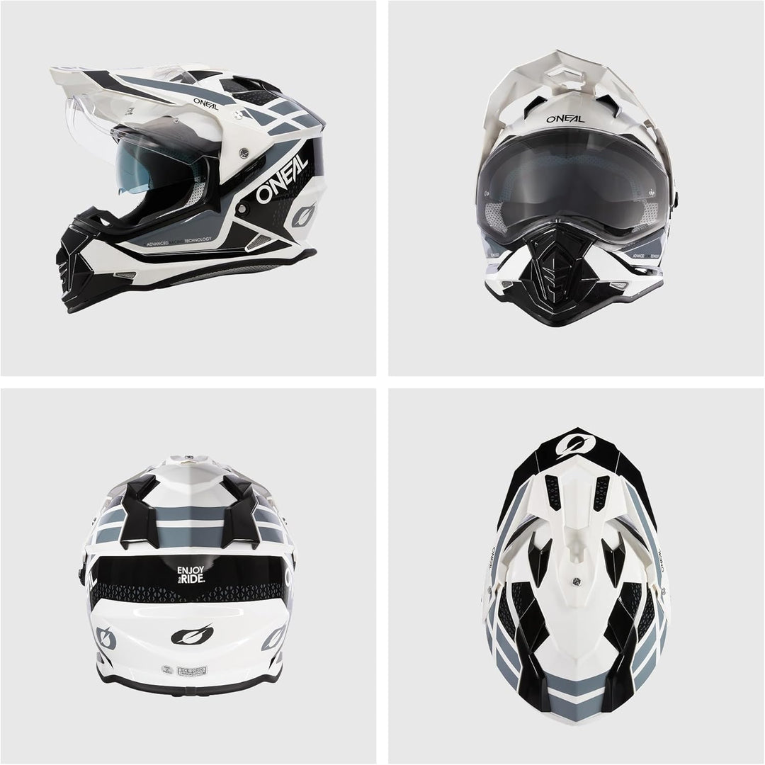 O'NEAL | Motorradhelm | Enduro Motorrad | Ventilationsöffnungen für maximalen Luftstrom & Kühlung, i