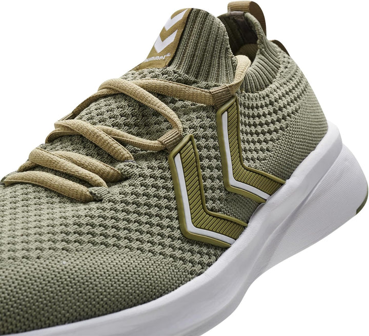 hummel Unisex Flow Seamless Sneaker, Vetiver