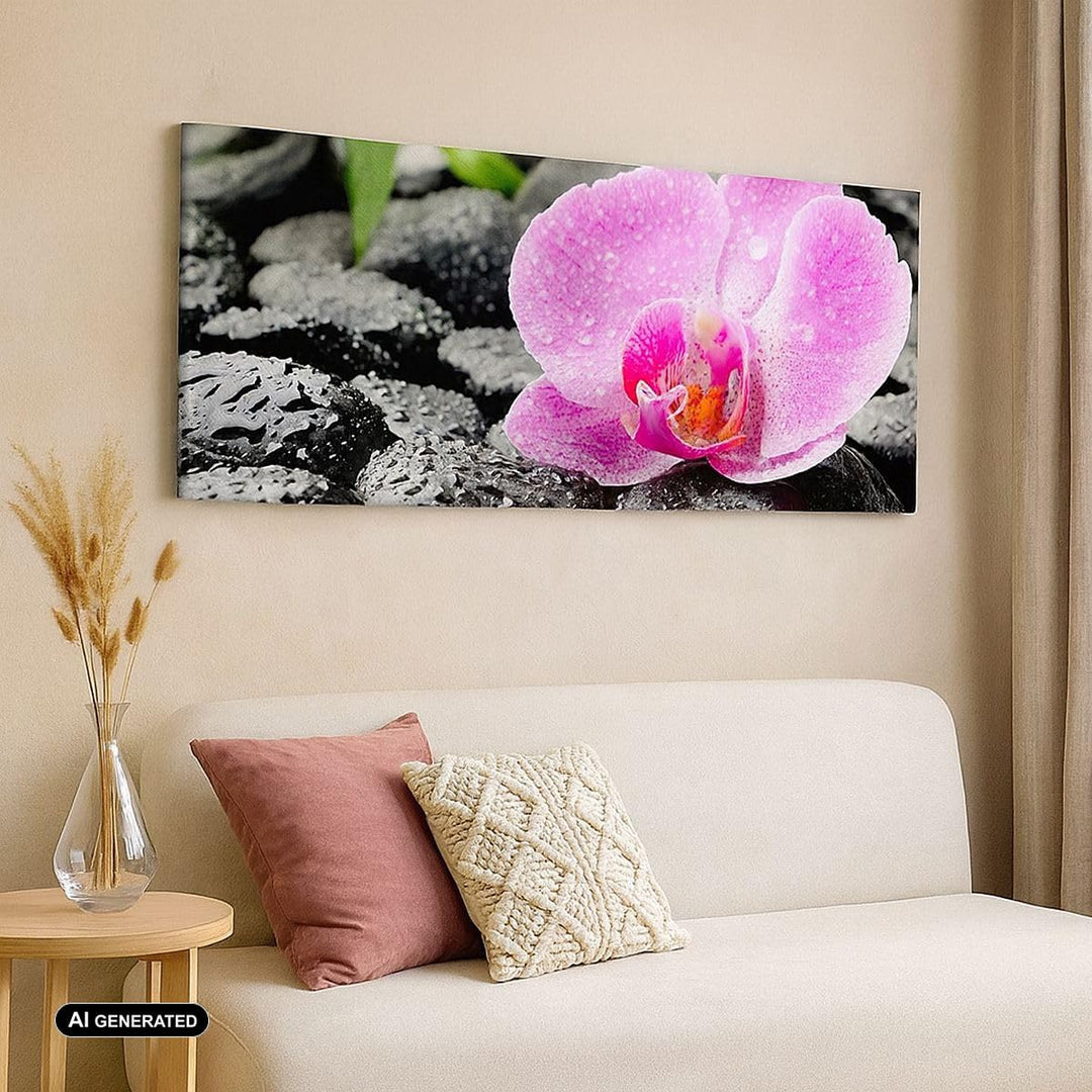 Panorama Bilder auf Leinwand Asien bambus schönheit kultur Leinwandbild 90x30cm Wandbilder Dekoratio