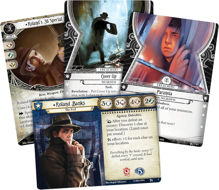 Fantasy Flight Games , Arkham Horror The Card Game , Card Game , Ages 14+ , 1 to 4 Players , 60 to 1