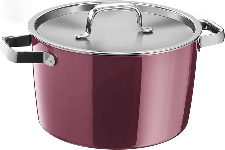 WMF Fusiontec Aromatic Kochtopf gross 24cm, Deckel mit Kondensationsnoppen, Fleischtopf Induktion 6,