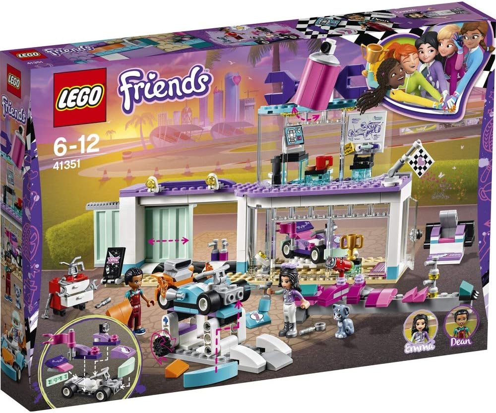 LEGO Friends Tuning-Werkstatt 41351 Kinderspielzeug Single, Single