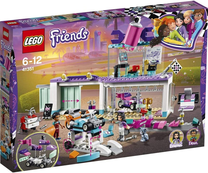 LEGO Friends Tuning-Werkstatt 41351 Kinderspielzeug Single, Single