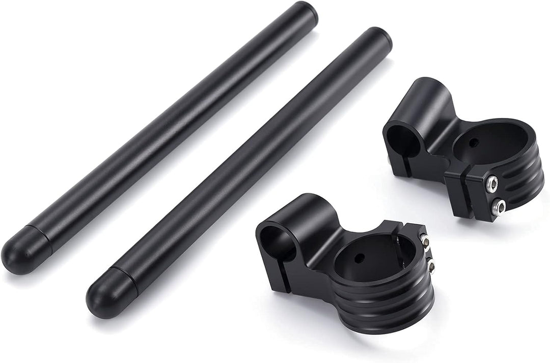 Fullibars Ø 52mm stummellenker für moto gabel Ø 52mm cafe racer custom mit neigung 7 ° mit Lenkrohre