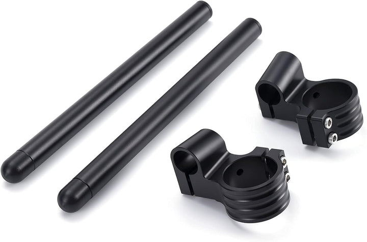 Fullibars Ø 52mm stummellenker für moto gabel Ø 52mm cafe racer custom mit neigung 7 ° mit Lenkrohre