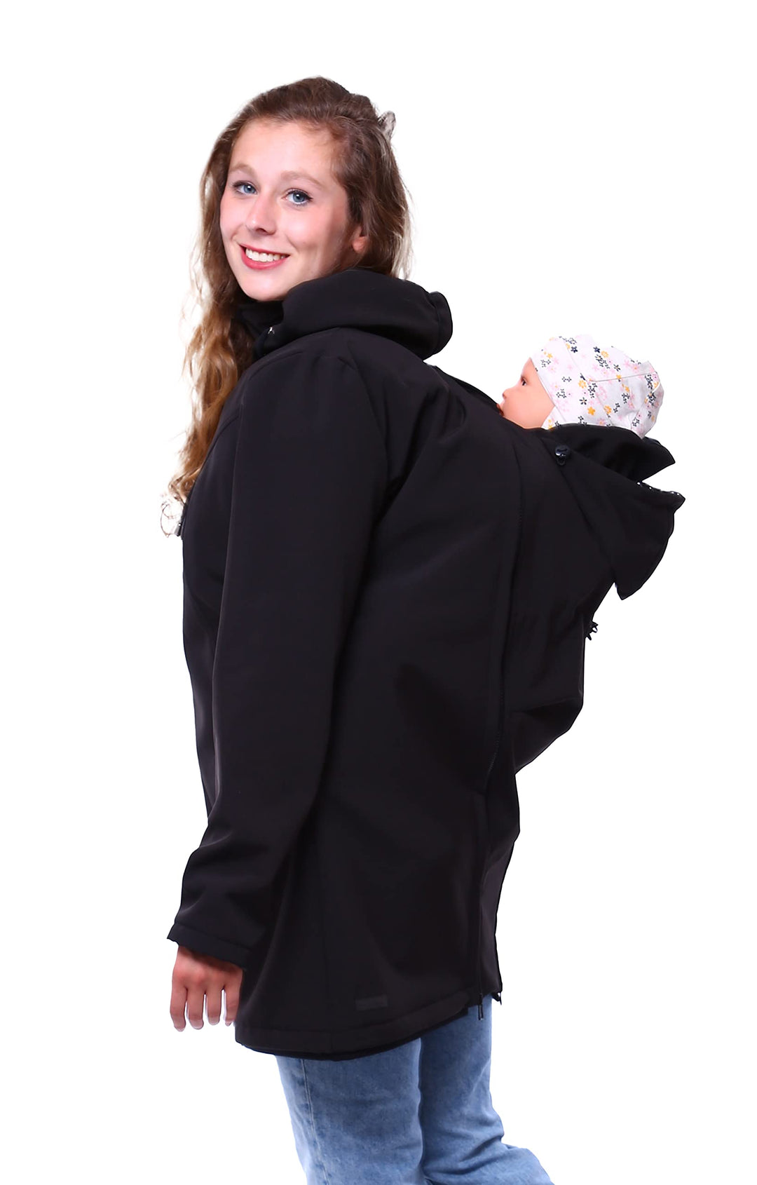 Viva la Mama – Allwetter Softshell Umstands- und Tragejacke - MELLORY | Wind- und wasserabweisend ·