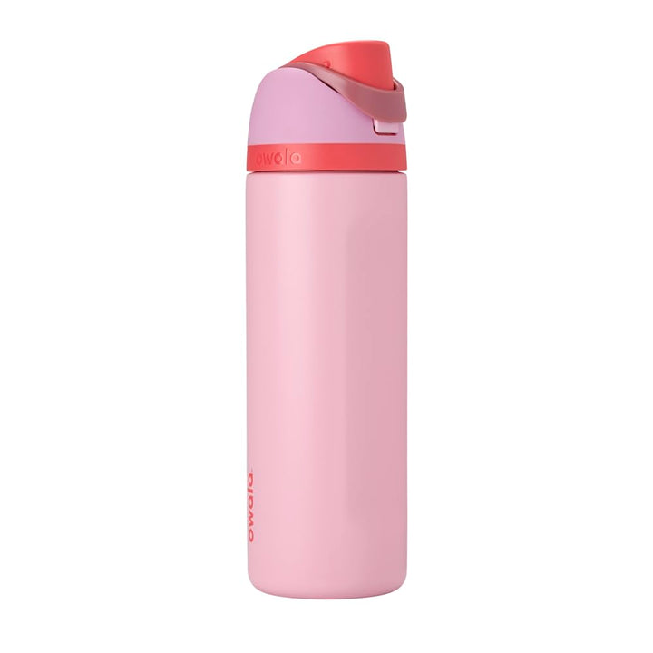 Owala FreeSip Isolierte Edelstahl Trinkflasche mit Strohhalm, 710 ml – BPA-frei, optimal für Sport,