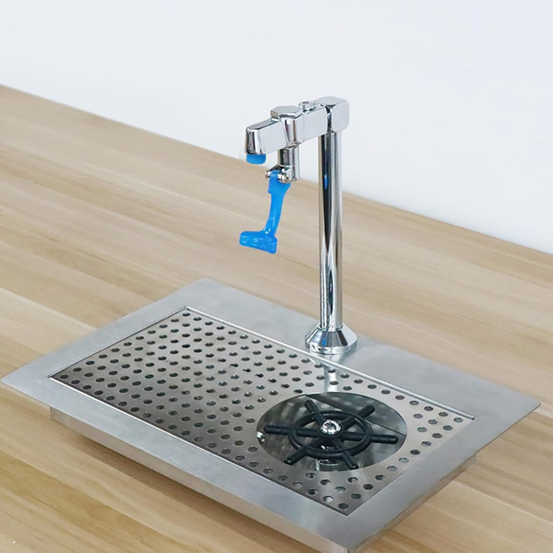 Push Cup Wasserhahn langlebig bequem zu verwenden Wasserstation Sockel Glasfüller schöner und vernün