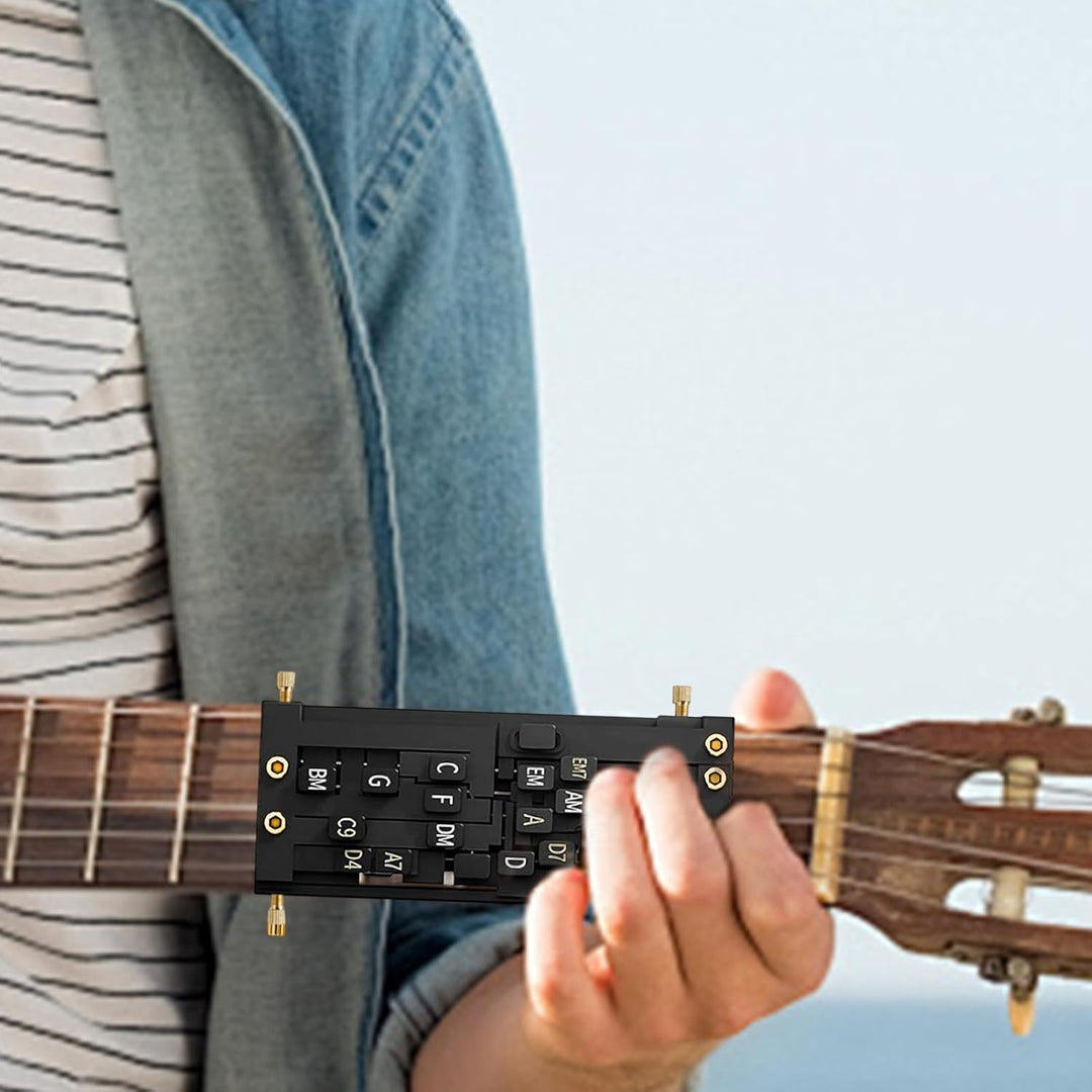 Gitarren-Akkord-, Trainingshilfe, Gitarrenakkord-, verschleissfester Assistent, Trainer, Lehrkumpel