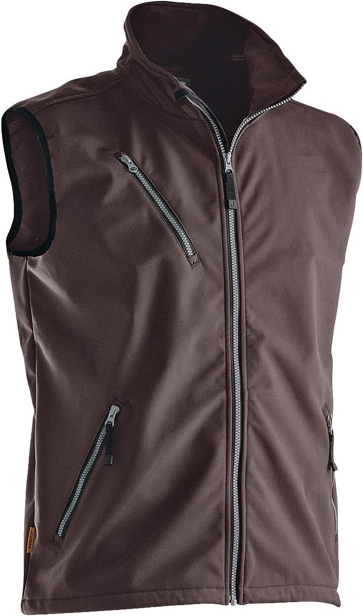 Jobman Softshell-Weste 7502 Braun Grösse L L Braun, L Braun