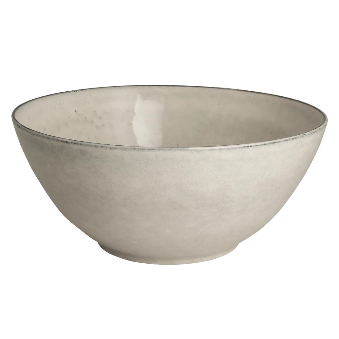 Broste Copenhagen 14533024 Nordic Sand Schale, Steinzeug, 25x11cm Schale 25x11cm Nordic Sand, Schale