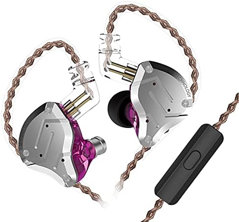 KZ ZS10 Pro Earbuds Headphone, KZ in Ear Monitor IEM HiFi Earphone with 5 Driver 4BA 1DD with Detach