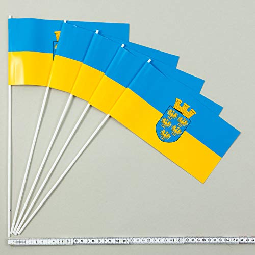 Everflag Papierfähnchen: Niederösterreich (Österreich) 500 Stück, 500 Stück