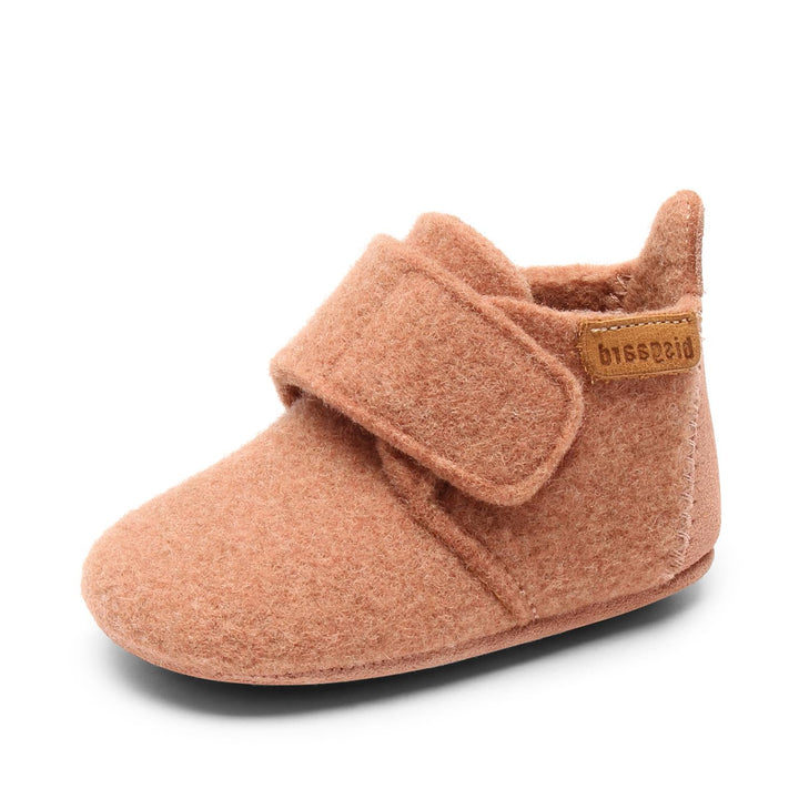 Bisgaard Unisex Kinder Baby Wool Niedrige Hausschuhe 22 EU Rose, 22 EU Rose