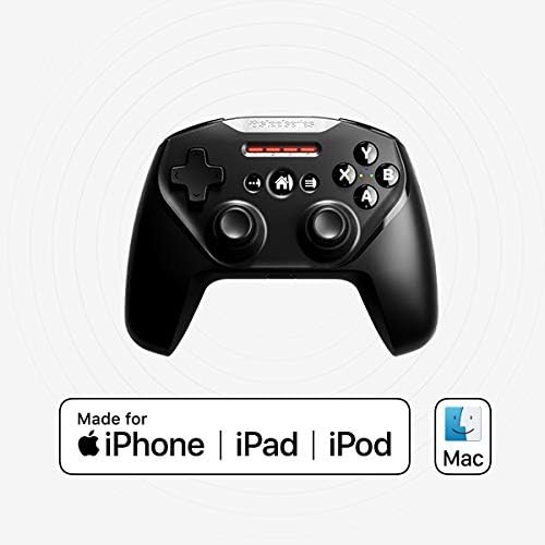 SteelSeries Nimbus+ Wireless Gaming-Controller - Wiederaufladbar - für iPhone, iPad, iPod und Apple