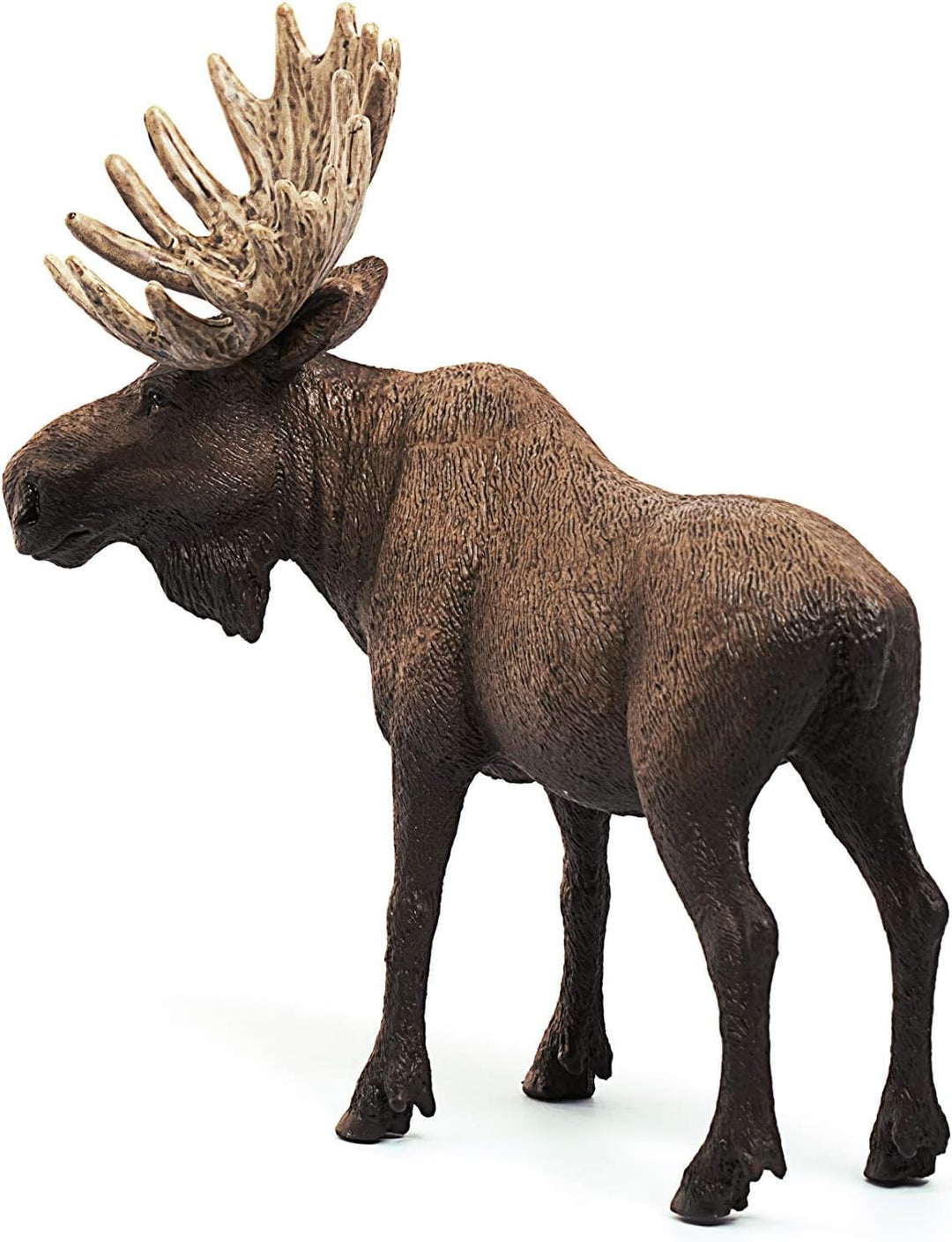 SCHLEICH 14781 Elch Bulle, für Kinder ab 3+ Jahren, WILD Life - Spielfigur alte Version, alte Versio