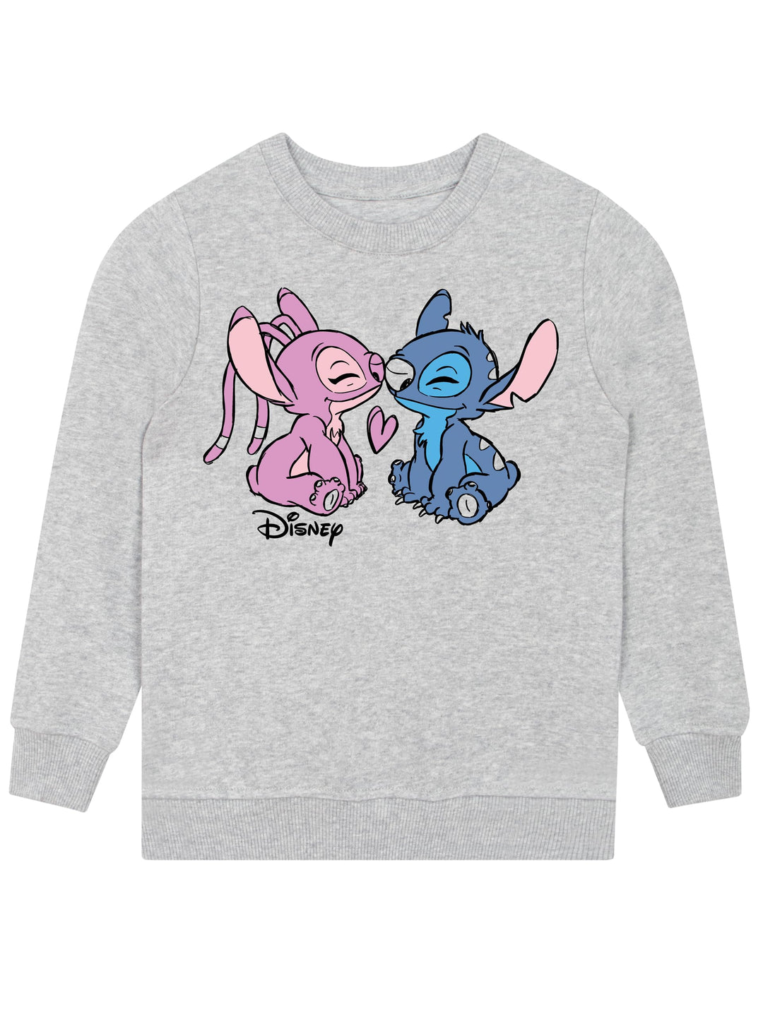 Disney Stitch Pullover Mädchen | Stitch Und Angel Sweatshirt Mädchen | Pullover Für Mädchen 104 Swea