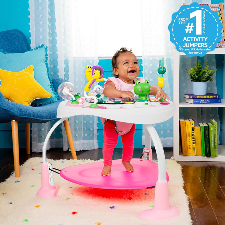 Brights Starts, Bounce Baby, Playful Palms, 2 In 1 Aktivitätshüpfer, Spielzentrum & Spieltisch, Lich