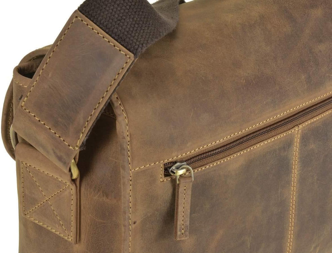 Greenburry Vintage Messenger Leder 34 cm