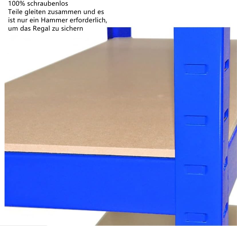 Werkbank, 170 x 75 x 30 cm 5 Ebenen verstellbare Regale, höhenverstellbar, DIY-Werkbank Werktisch Ar