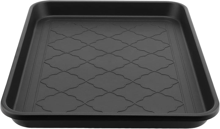 3 Stück Schuhabtropfschalen, 42 x 32 cm Bodenschoner, grosse Schuhmattenablagen, Schuhablage aus Kun