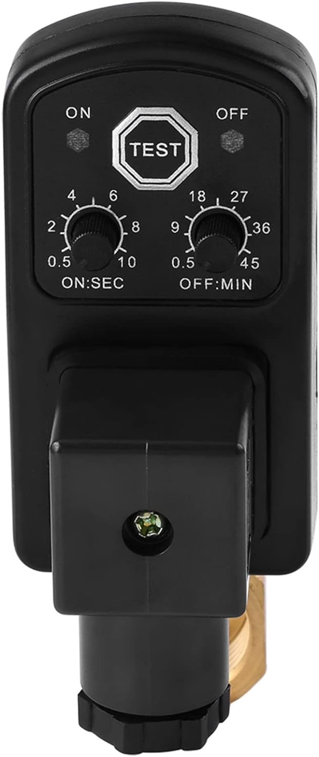 G1/2 DN15 Automatisches Ablassventil, Luftkompressor-Ablassventil, Elektronisches Zeitgesteuertes Ab