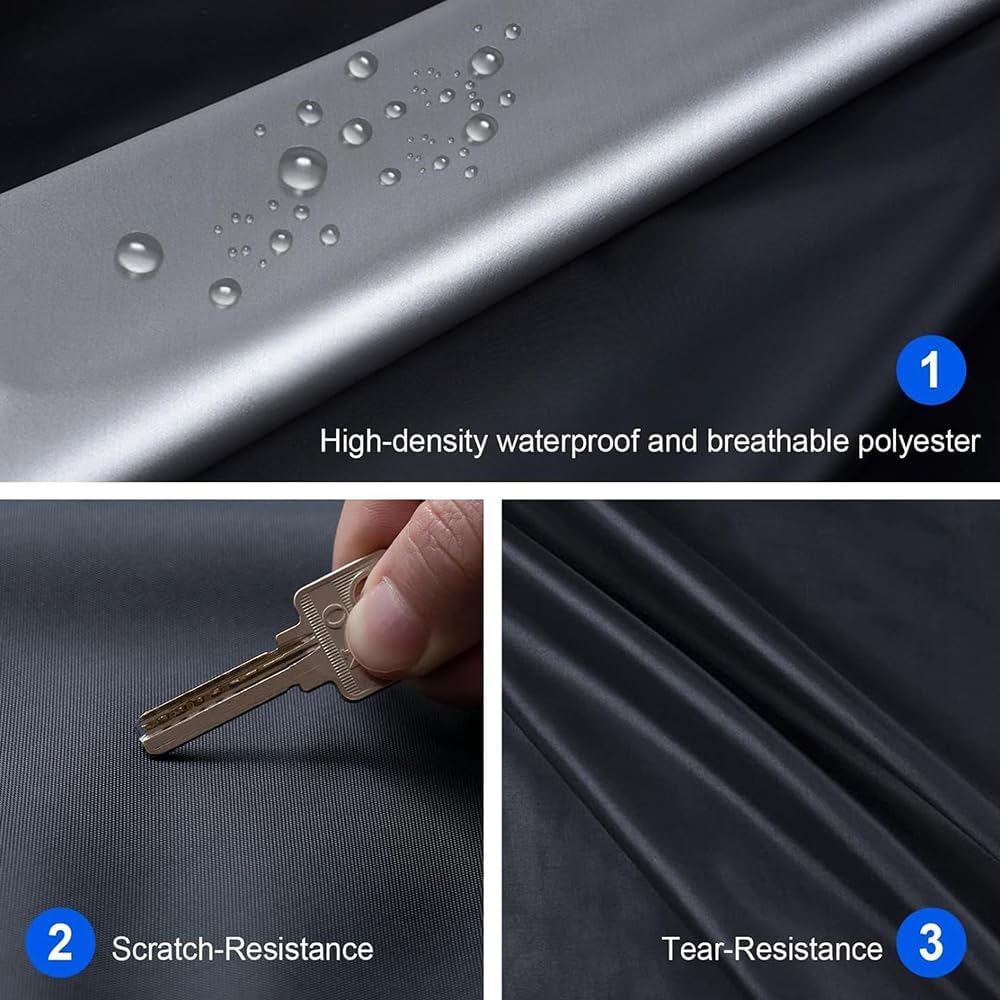 Autogarage Abdeckung Wasserdicht,Auto Abdeckplane,Auto Abdeckung,Wasserdicht Und Uv-Beständig,Vier J