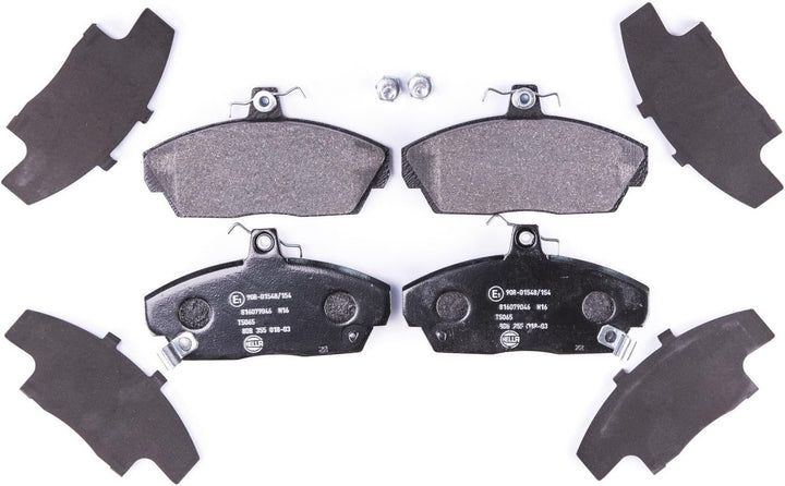 HELLA PAGID 8DB 355 018-031 Bremsbelagsatz - T5065 - Dicke/Stärke: 18mm - Bremssystem: Lucas - mit a