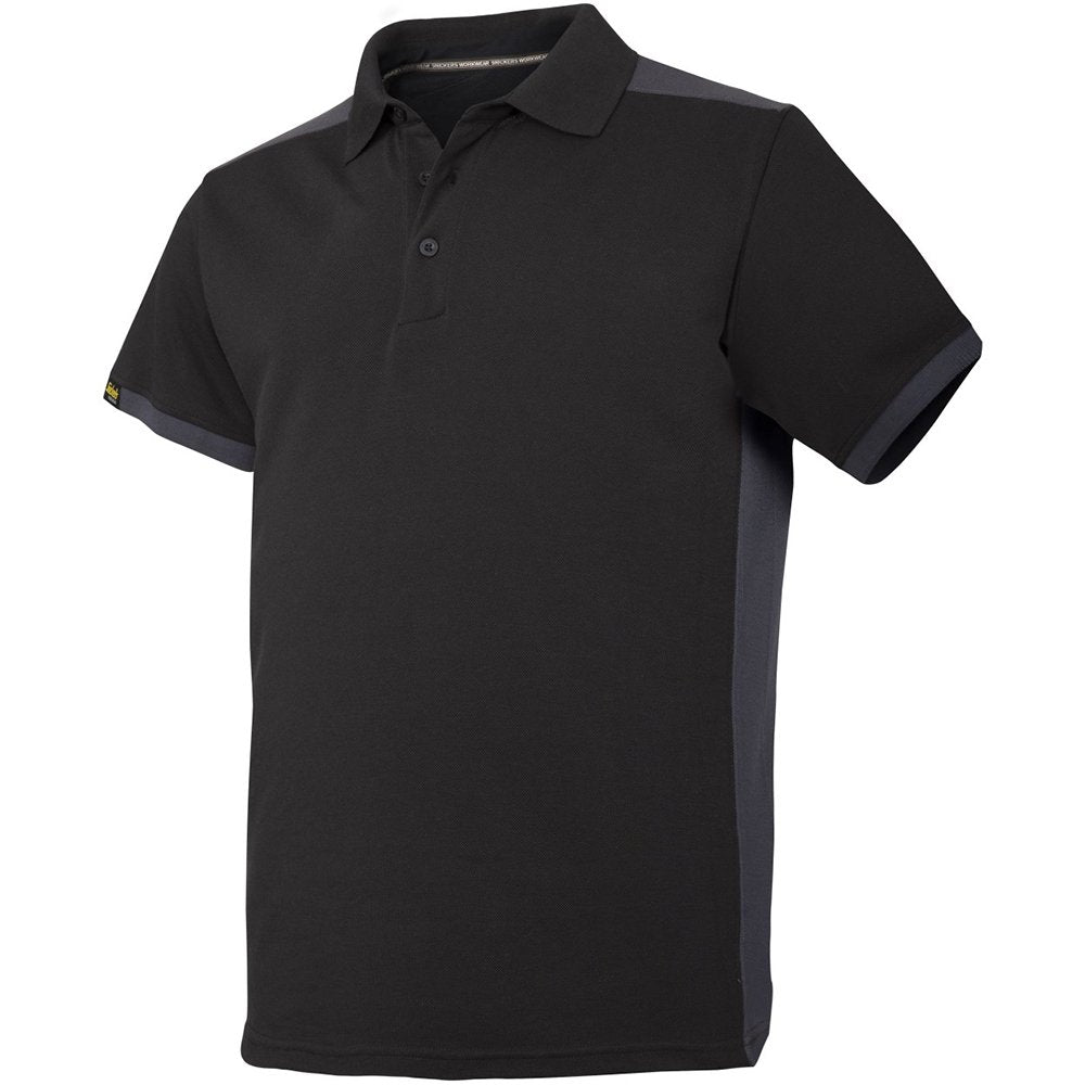 Snickers Workwear Allroundwork Poloshirt L Schwarz, L Schwarz